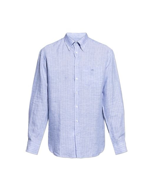Etro White Shirt With Pocket for men