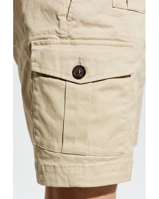 DSquared² Pink 'Cargo' Shorts for men