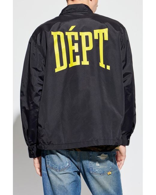 GALLERY DEPT. Blue Jacket With Logo for men