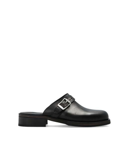 Our Legacy Black "Camion" Slides for men