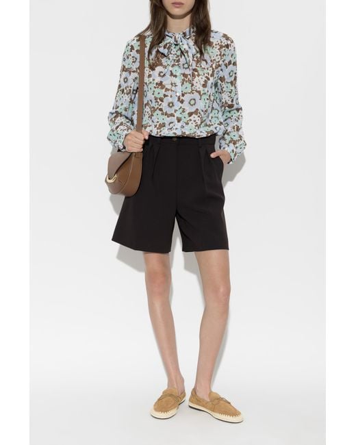 Tory Burch Multicolor Shirt With Floral Motif