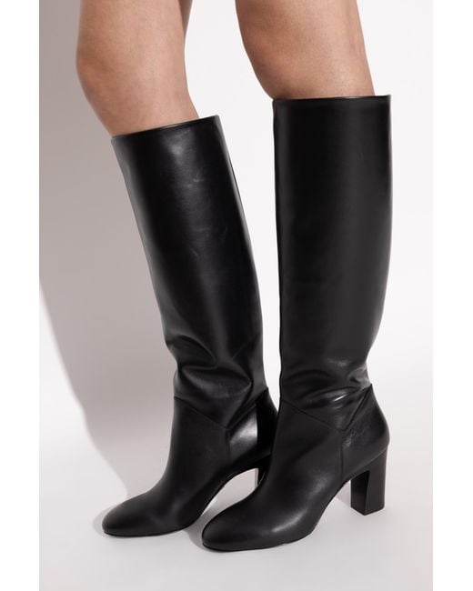 DSquared² Black 'Twin' Leather Boots