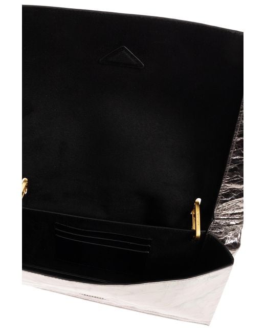 AllSaints Metallic 'akira' Shoulder Bag,