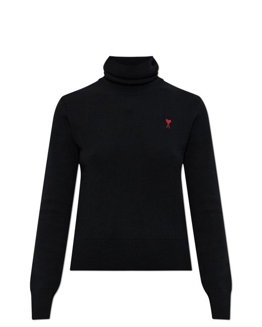 AMI Black Wool Jacket
