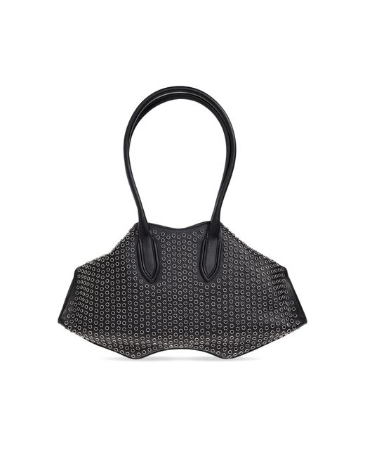 Alexander McQueen Black Handbag "Manta"