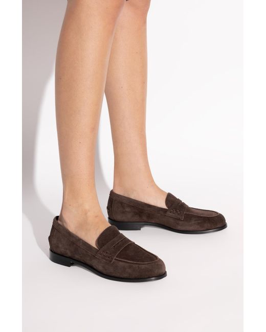 Aeyde Black Suede Shoes "Oscar"