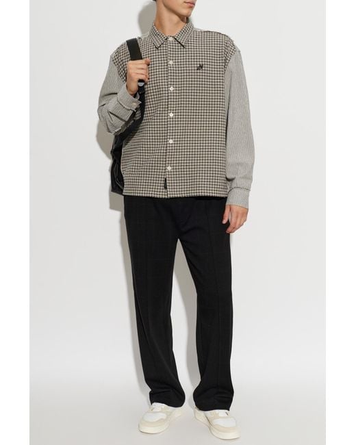 AllSaints Gray Shirt 'Kage' for men