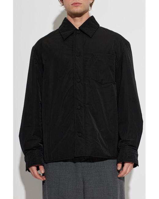 AMI Black Jacket With Pocket for men