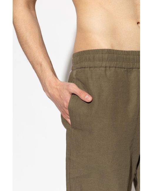 Samsøe & Samsøe Green "Smith" Shorts for men