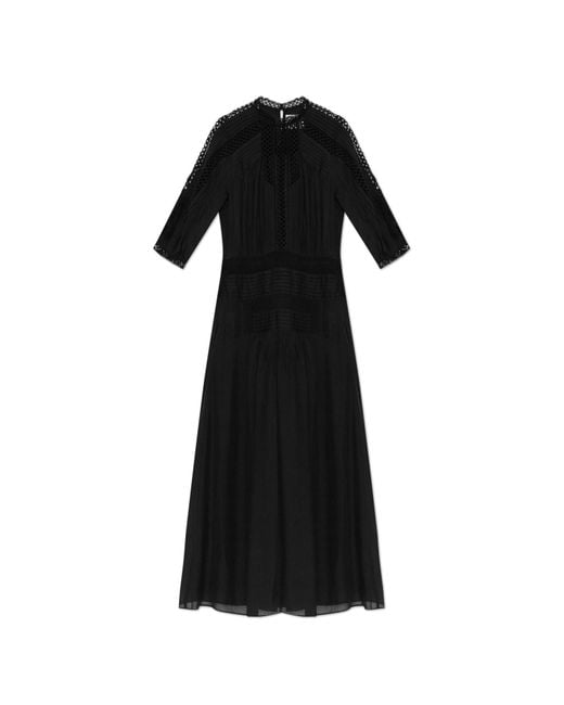 Isabel Marant Black Dress 'Pamena'