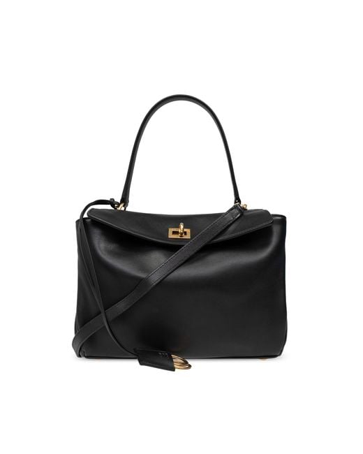 Balenciaga Black 'Rodeo Small' Shoulder Bag