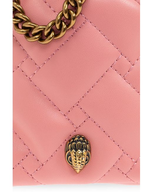 Kurt Geiger Pink Shoulder Bag 'Kensington String Micro'