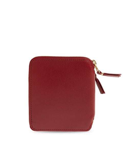 Comme des Garçons Red Leather Wallet