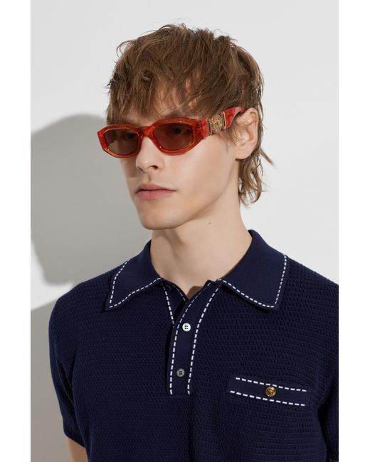 Versace Pink Sunglasses for men