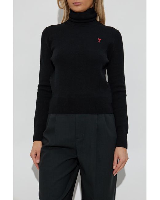 AMI Black Wool Jacket