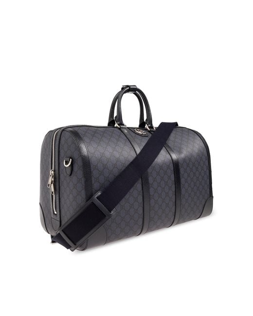 Gucci 'ophidia Large' Duffel Bag in Black for Men | Lyst