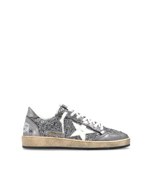 Golden Goose Deluxe Brand White "Ball Star" Sports Shoes