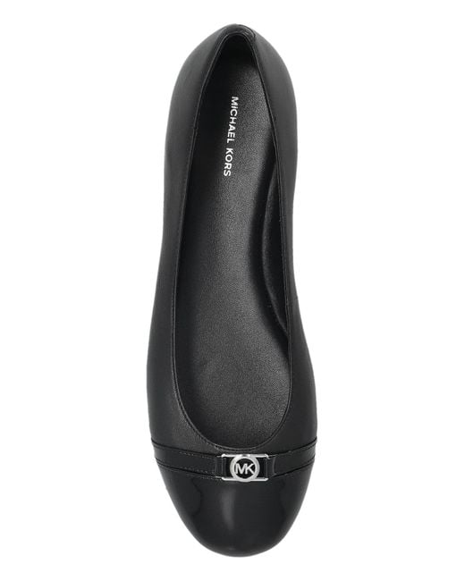 MICHAEL Michael Kors Black Mandy Ballerinas