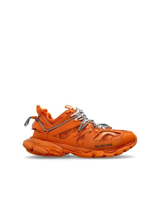 Balenciaga Orange Sneakers for men
