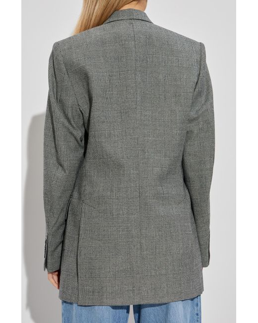 Vetements Blue Wool Blazer