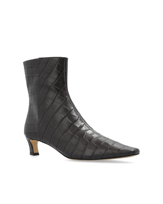 Michael michael kors boots cosmo kitten in black lyst
