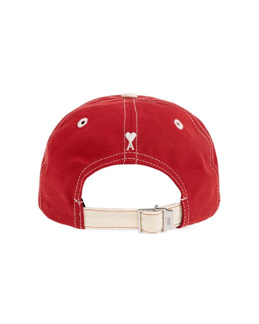 AMI Black Cap With Logo