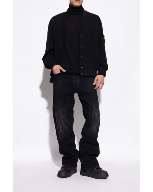 Ugg Black 'Heritage Utility Mini' Snow Boots for men