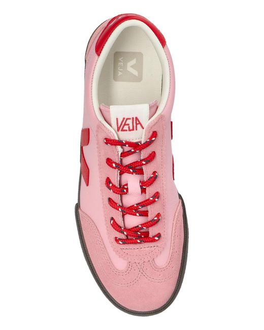 Veja Pink Sports Shoes 'Volley O.T. Leather'