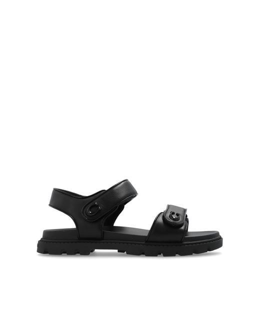 COACH Black 'Brynn' Sandals
