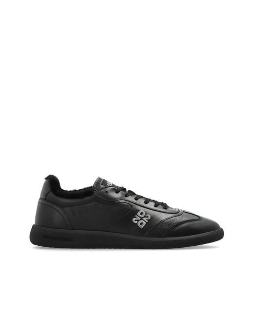 DSquared² Black "Rebel" Sports Shoes for men