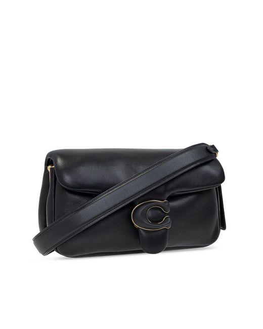 Coach+Pillow+Tabby+Black+Leather+Shoulder+Bag+%28C0772+B4%2FBK%29 for sale  online
