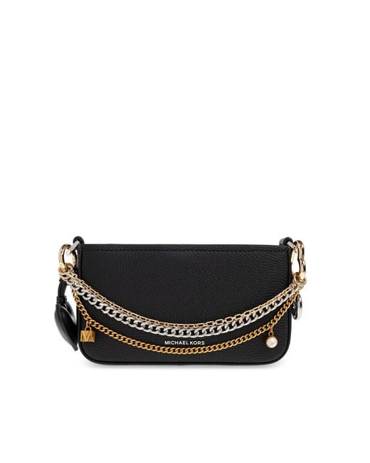 MICHAEL Michael Kors Black Shoulder Bag "Bryant Small"