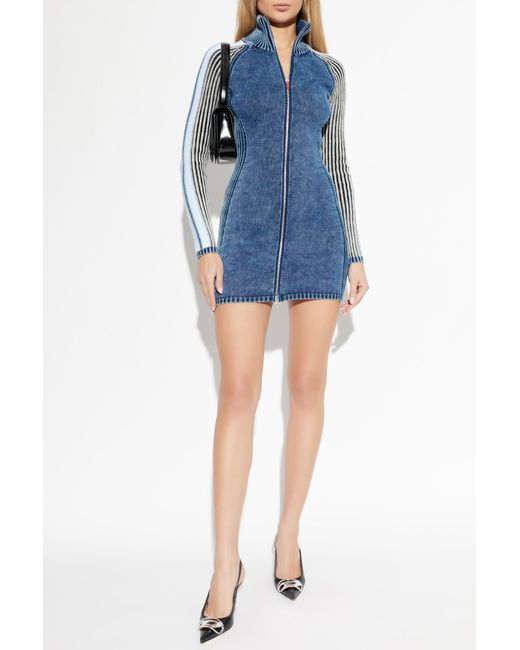 DIESEL Blue 'M-Estelle' Dress