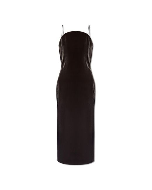 Jacquemus Black 'Carino' Strap Dress