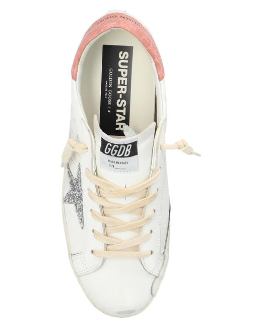 Golden Goose Deluxe Brand White 'super-star Classic' Sneakers,