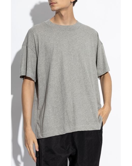 Fear Of God Gray Three-Pack Of T-Shirts for men