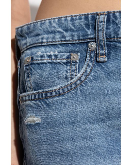 Rag & Bone Blue Jeans With A 'Vintage' Effect