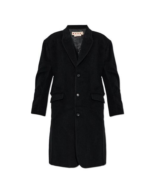 Marni Blue Wool Coat for men