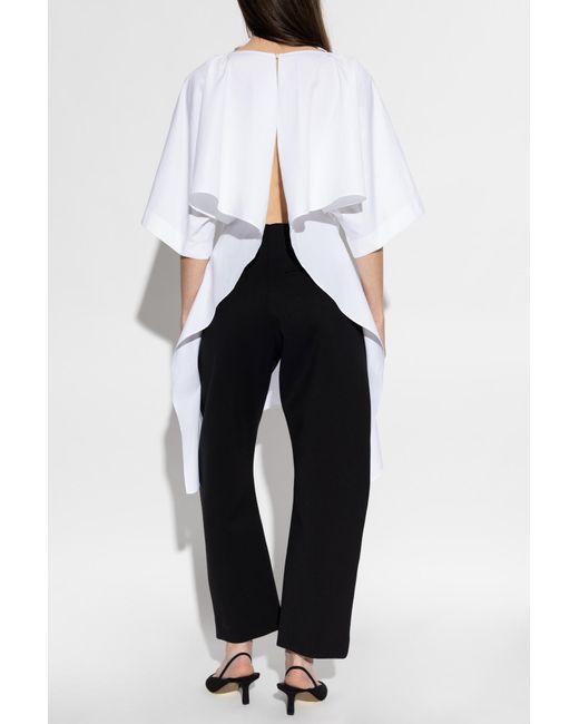 Jacquemus White Tunic 'Moisson'