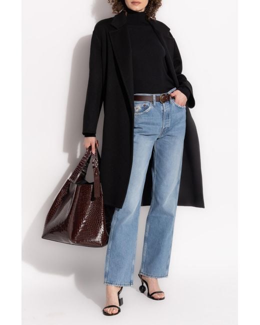 Re/done Blue Jeans With Straight Legs