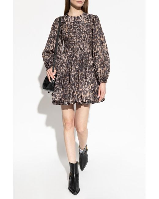 AllSaints Brown 'Chia' Dress