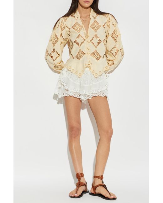 Isabel Marant Natural Top "Nina"