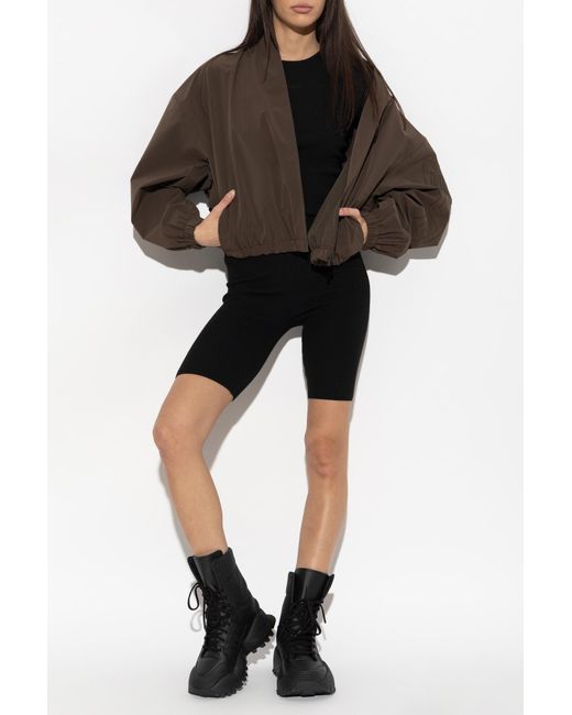Fear Of God Black Top With Embroidered Logo