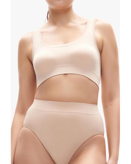 Heist Studios White "Softskin" Bra