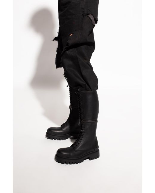 balenciaga boots mens