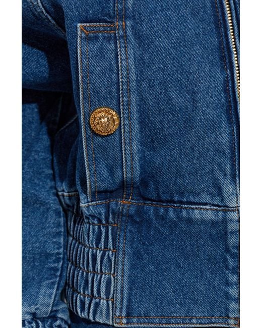 Balmain Blue Denim Jacket