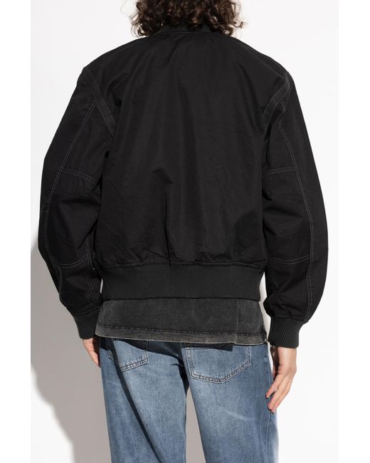 DIESEL Black J-Typer Jacket for men