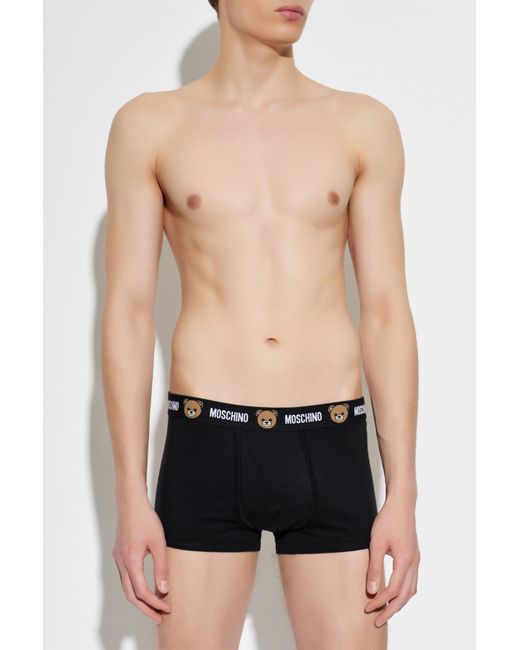Moschino Black Three-Pack Of Boxers for men