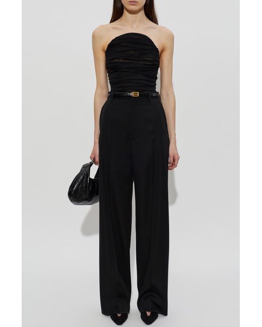 Balenciaga Black Sleeveless Top