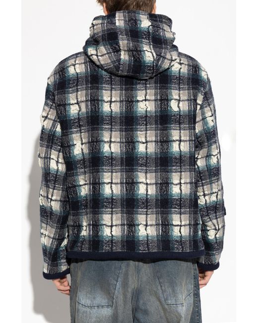 Loewe Blue Jacket With Pocket for men
